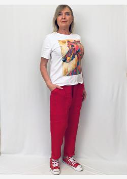 Брюки из льна Wendy Trendy