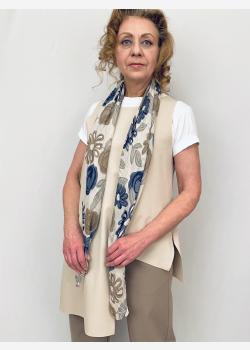 Шарф асимметричный тонкий  Girandola